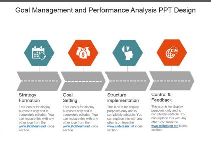 Goal management and performance analysis ppt design