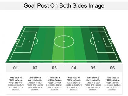 Goal post on both sides image