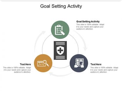 Goal setting activity ppt powerpoint presentation summary graphic tips cpb