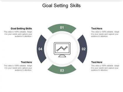 Goal setting skills ppt powerpoint presentation file pictures cpb