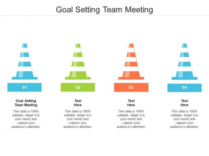 Goal setting team meeting ppt powerpoint presentation layouts sample cpb
