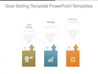 Goal setting template powerpoint templates