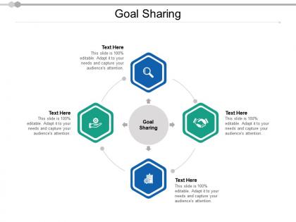Goal sharing ppt powerpoint presentation outline templates cpb