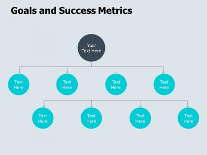 Goals and success metrics target ppt powerpoint presentation icon slides