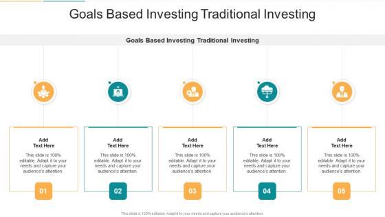 Goals Based Investing Traditional Investing In Powerpoint And Google Slides Cpb