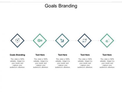 Goals branding ppt powerpoint presentation professional visuals cpb