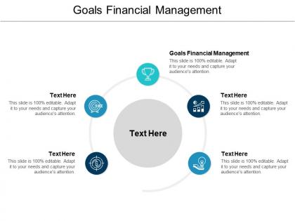 Goals financial management ppt powerpoint presentation professional graphic images cpb