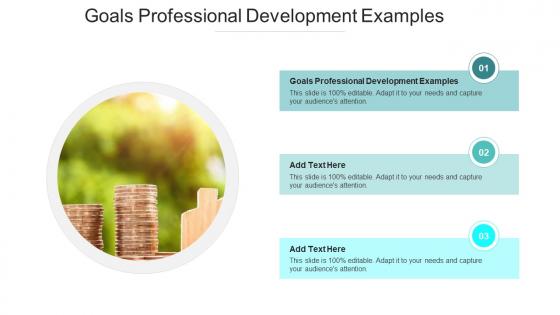 Goals Professional Development Examples In Powerpoint And Google Slides Cpb