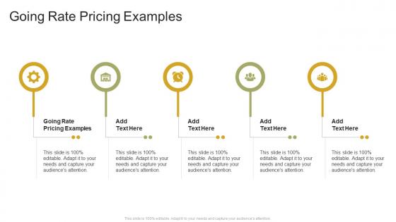 Going Rate Pricing Examples In Powerpoint And Google Slides Cpb