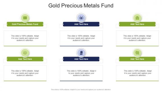 Gold Precious Metals Fund In Powerpoint And Google Slides Cpb