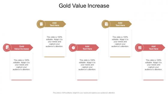 Gold Value Increase In Powerpoint And Google Slides Cpb