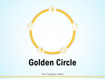 Golden Circle Currency Symbol Business Target Embedded