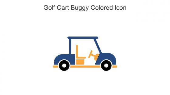 Golf Cart Buggy Colored Icon In Powerpoint Pptx Png And Editable Eps Format