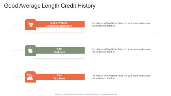Good Average Length Credit History In Powerpoint And Google Slides Cpb