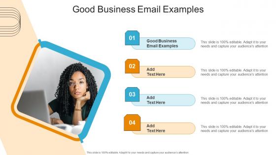 Good Business Email Examples In Powerpoint And Google Slides Cpb