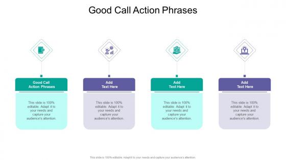 Good Call Action Phrases In Powerpoint And Google Slides Cpb