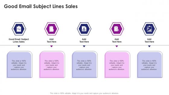 Good Email Subject Lines Sales In Powerpoint And Google Slides Cpb