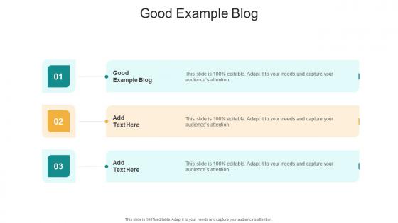 Good Example Blog In Powerpoint And Google Slides Cpb