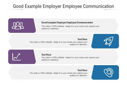 Good example employer employee communication ppt powerpoint presentation slides cpb