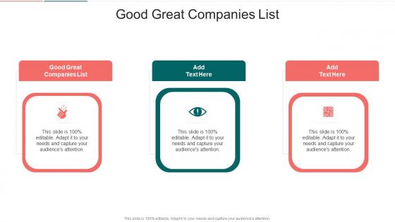 Good Great Companies List In Powerpoint And Google Slides Cpb
