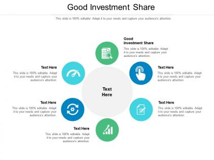 Good investment share ppt powerpoint presentation icon professional cpb