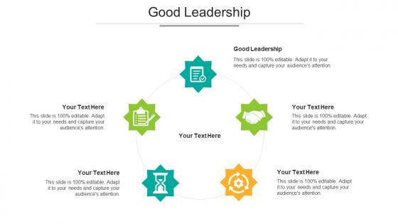 Good Leadership Ppt Powerpoint Presentation Layouts Backgrounds Cpb