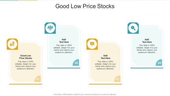 Good Low Price Stocks In Powerpoint And Google Slides Cpb