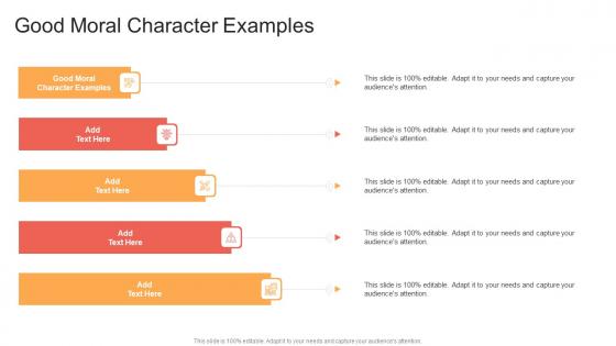Good Moral Character Examples In Powerpoint And Google Slides Cpb