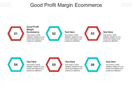 Good profit margin ecommerce ppt powerpoint presentation portfolio information cpb