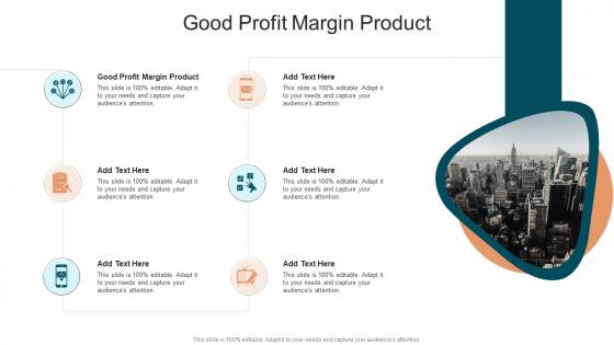 Good Profit Margin Product In Powerpoint And Google Slides Cpb