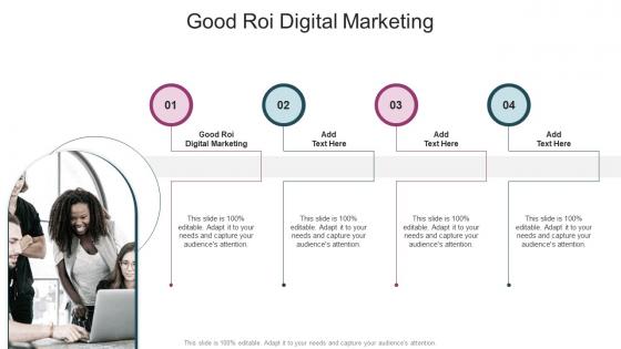 Good Roi Digital Marketing In Powerpoint And Google Slides Cpb