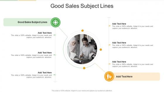 Good Sales Subject Lines In Powerpoint And Google Slides Cpb