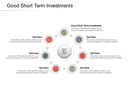 Good short term investments ppt powerpoint presentation outline graphics pictures cpb