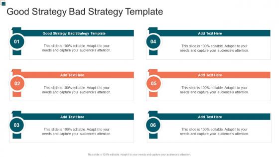Good Strategy Bad Strategy Template In Powerpoint And Google Slides Cpb