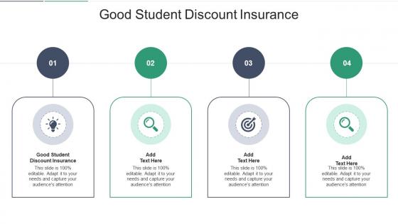 Good Student Discount Insurance In Powerpoint And Google Slides Cpb