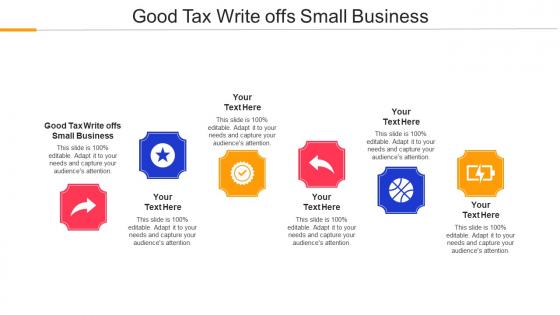 Good Tax Write Offs Small Business Ppt Powerpoint Presentation Professional Mockup Cpb