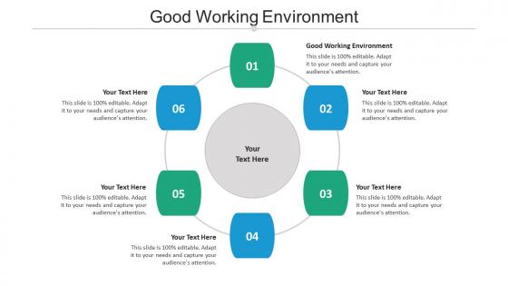 Good working environment ppt powerpoint presentation show template cpb