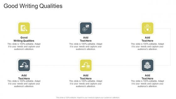 Good Writing Qualities In Powerpoint And Google Slides Cpb