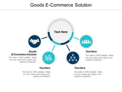 Goods e commerce solution ppt powerpoint presentation infographic template guidelines cpb