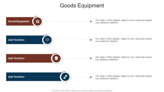 Goods Equipment In Powerpoint And Google Slides Cpb