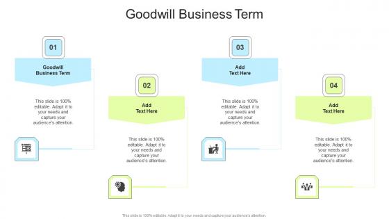 Goodwill Business Term In Powerpoint And Google Slides Cpb