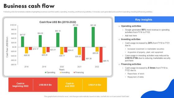 Google Company Profile Business Cash Flow CP SS