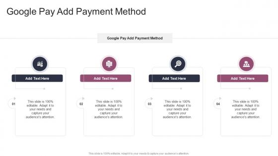 Google Pay Add Payment Method In Powerpoint And Google Slides Cpb
