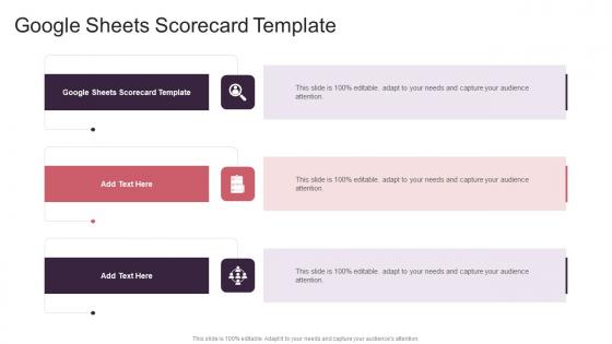 Google Sheets Scorecard Template In Powerpoint And Google Slides Cpb