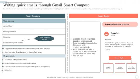 Googles Lamda Virtual Asssistant Writing Quick Emails Through Gmail Smart Compose AI SS V
