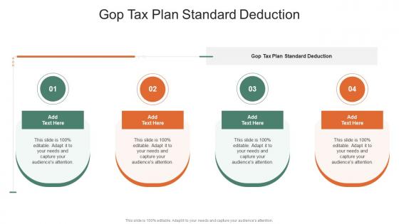 Gop Tax Plan Standard Deduction In Powerpoint And Google Slides Cpb