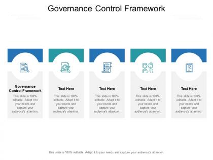 Governance control framework ppt powerpoint presentation show cpb