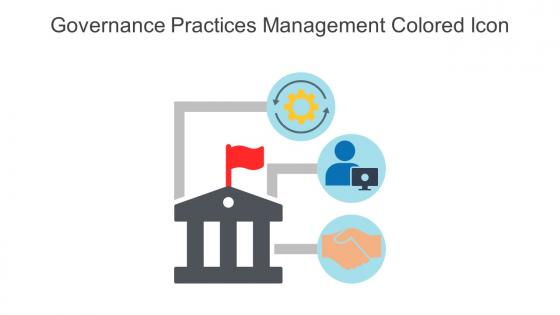 Governance Practices Management Colored Icon In Powerpoint Pptx Png And Editable Eps Format