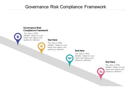 Governance risk compliance framework ppt powerpoint presentation show cpb