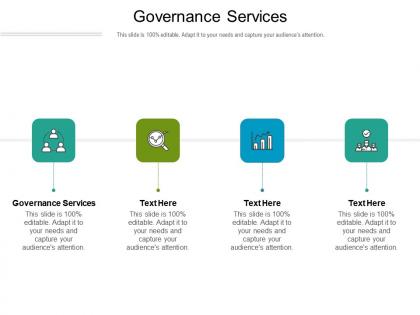 Governance services ppt powerpoint presentation outline icons cpb